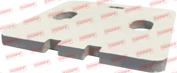 Preview: 35593 Kempf Kopfplatte, für Alu-Unterfahrschutz
